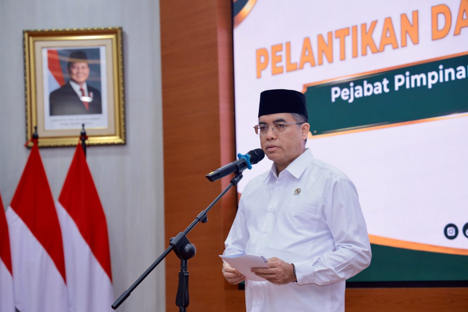 Menaker Yassierli Lantik Pejabat Baru Kemnaker. - thewasesanews.com