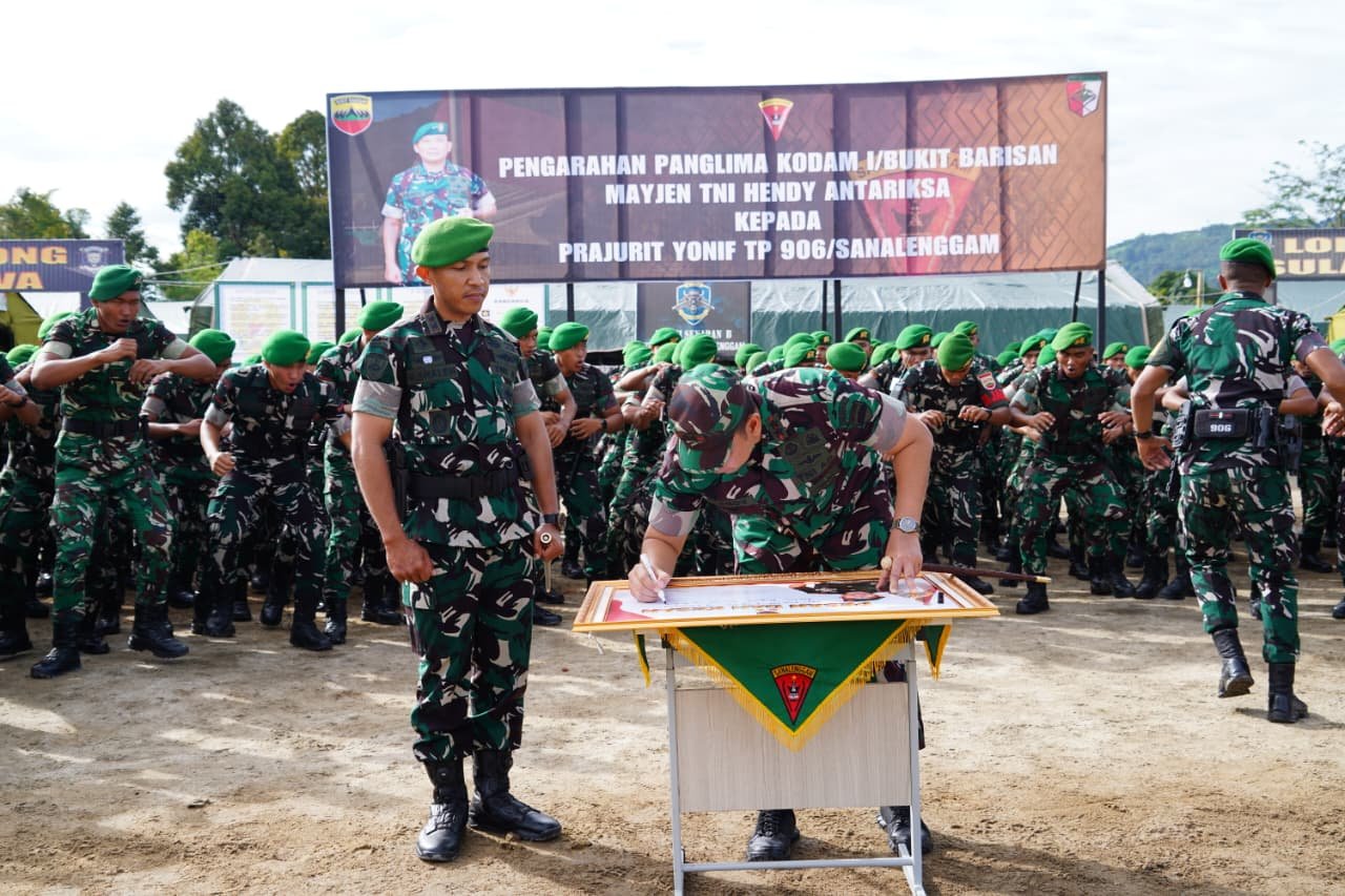 Pangdam I BB Tinjau Kesiapan Yonif TP 906 SLG. - thewasesanews.com