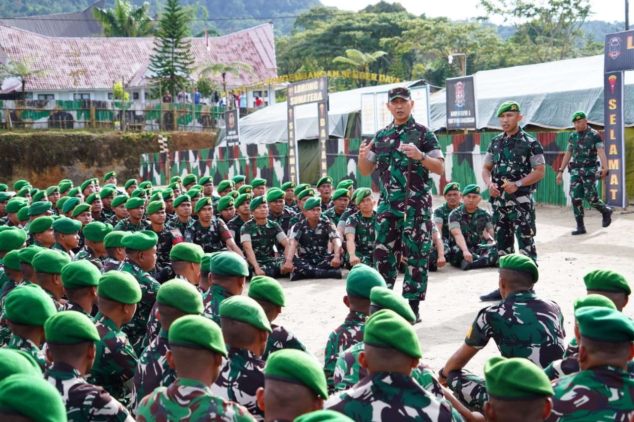 Pangdam I BB Tinjau Kesiapan Yonif TP 906 SLG. - thewasesanews.com