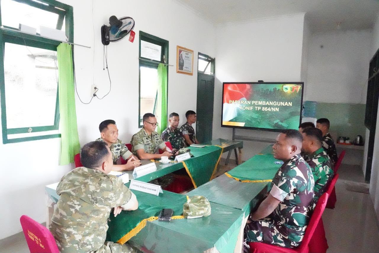 Percepat Pembangunan Yonif TP 864/NN Kodam XVIII Kasuari. - thewasesanews.com
