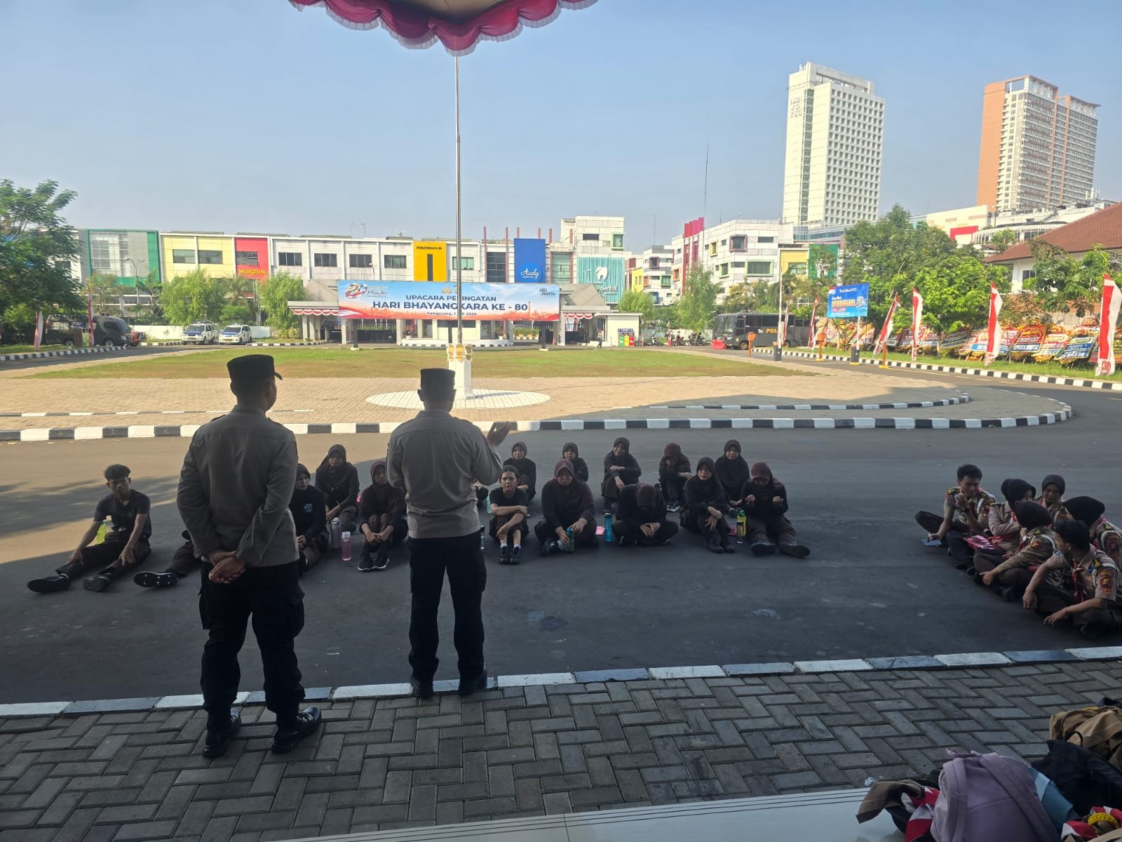 Saka Bhayangkara Polres Metro Tangerang Kota Diedukasi Bahaya Narkoba. - thewasesanews.com