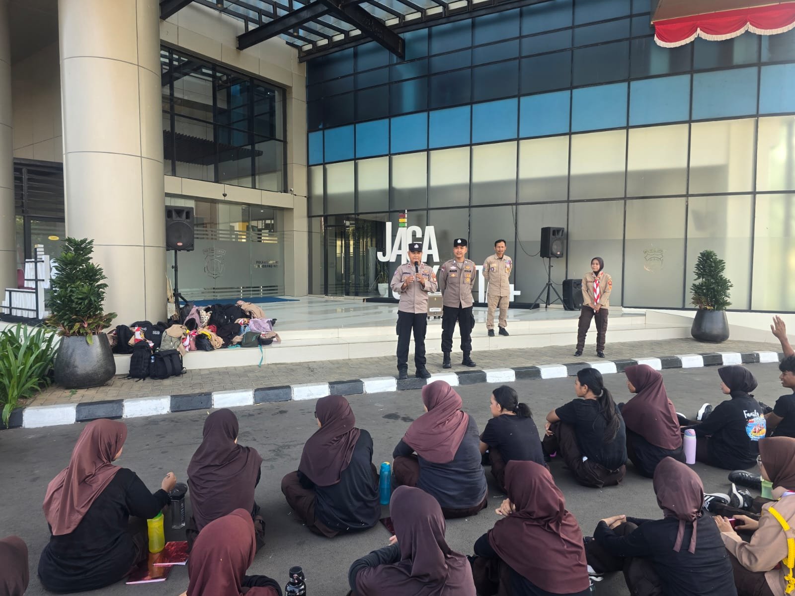 Saka Bhayangkara Polres Metro Tangerang Kota Diedukasi Bahaya Narkoba. - thewasesanews.com