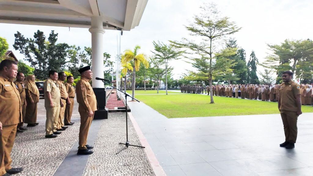 Wakil Bupati Halmahera Tengah Tegaskan Disiplin ASN. - thewasesanews.com