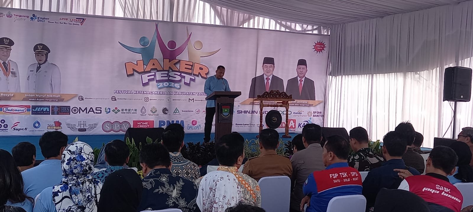 Polsek Panongan Amankan Tangerang Naker Fest 2026. - thewasesanews.com