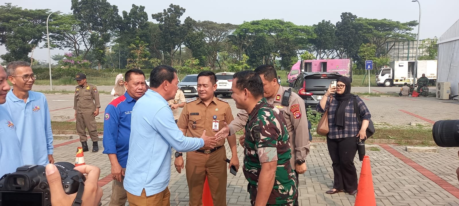 Polsek Panongan Amankan Tangerang Naker Fest 2026. - thewasesanews.com