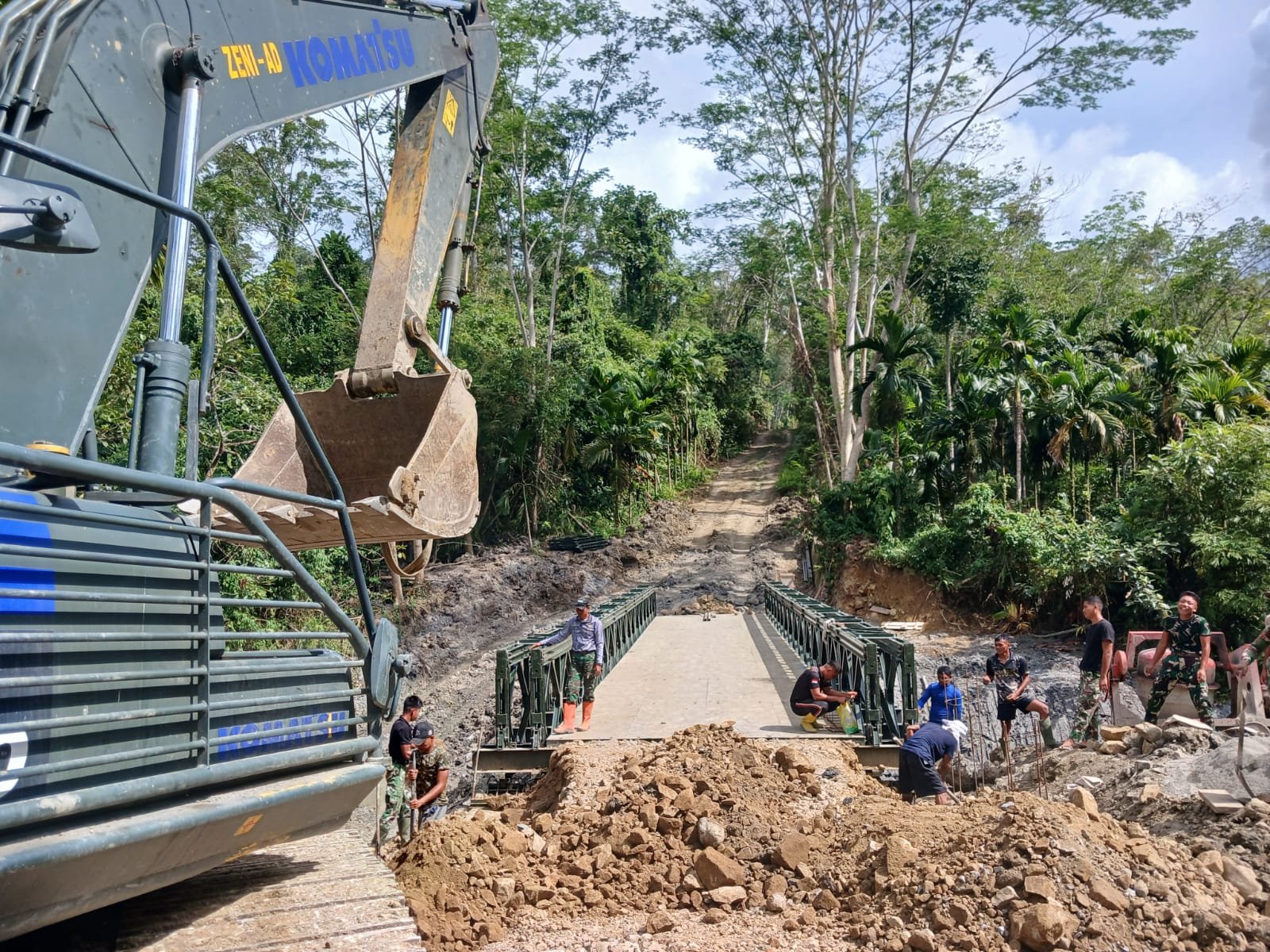Pembangunan Jembatan Modular Nias Utara Selesai. - thewasesanews.com