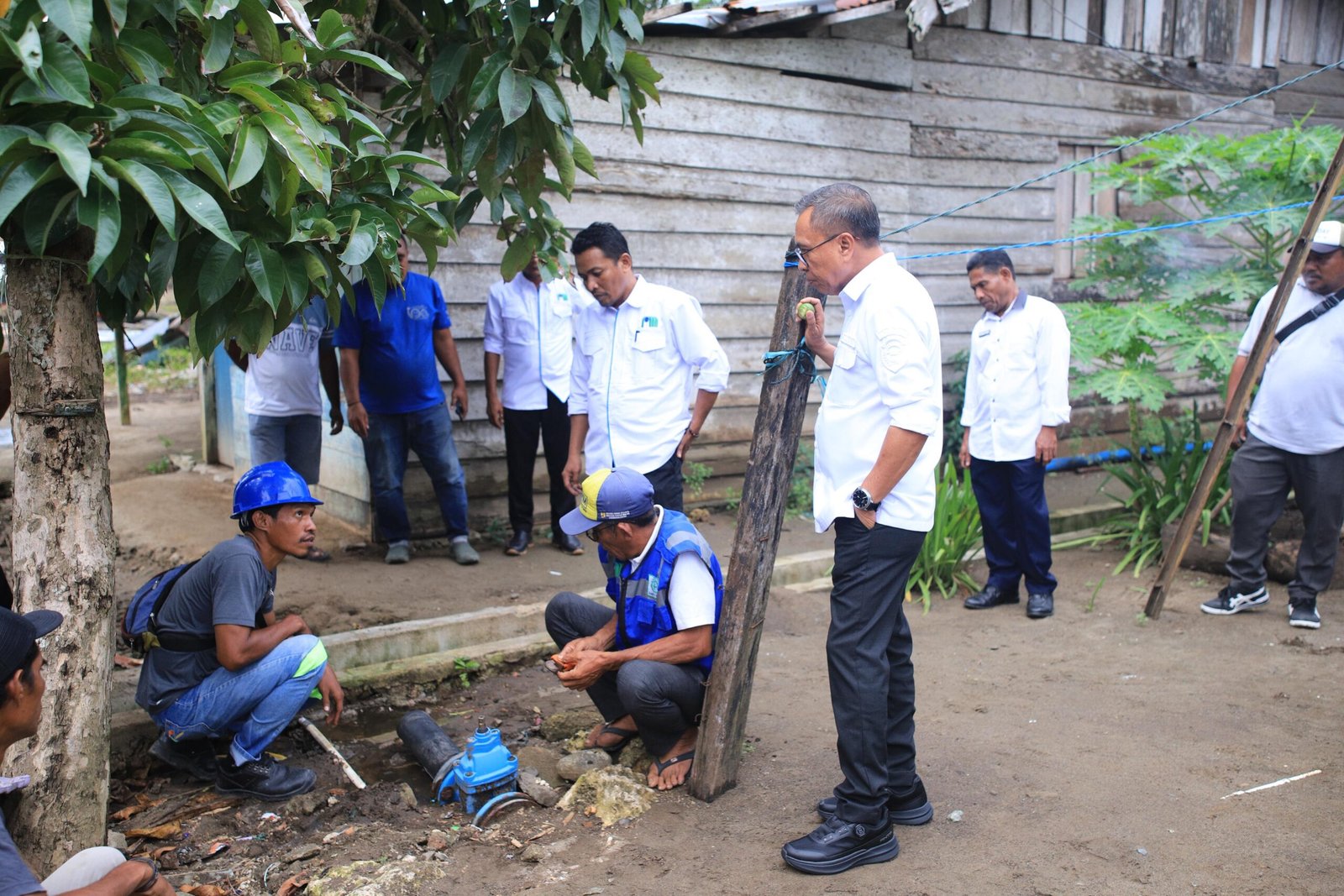 Bupati Ikram Malan Sangadji Tinjau Fasilitas Air Bersih Weda. - thewasesanews.com