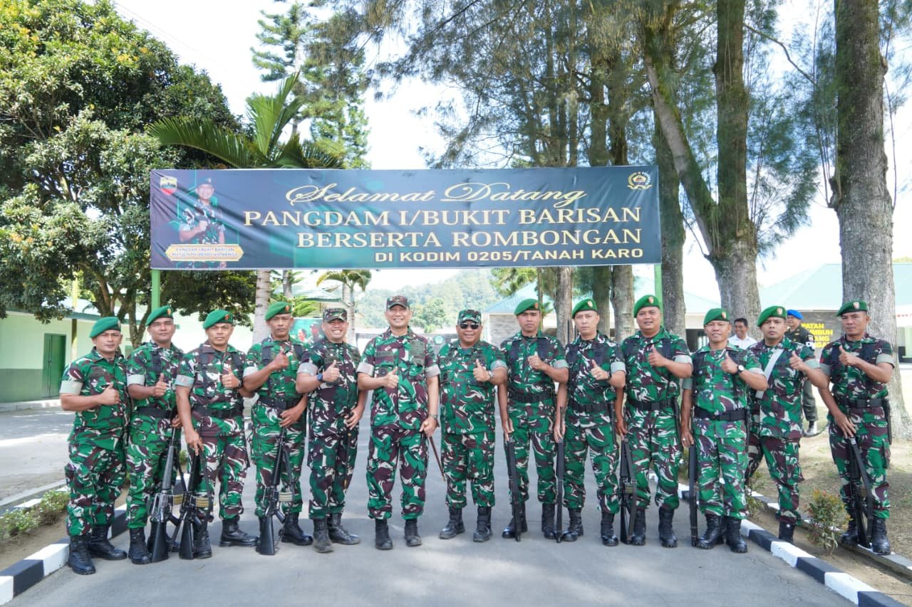 Kunjungan Kerja Pangdam I/BB Ke Kodim Tanah Karo. - thewasesanews.com