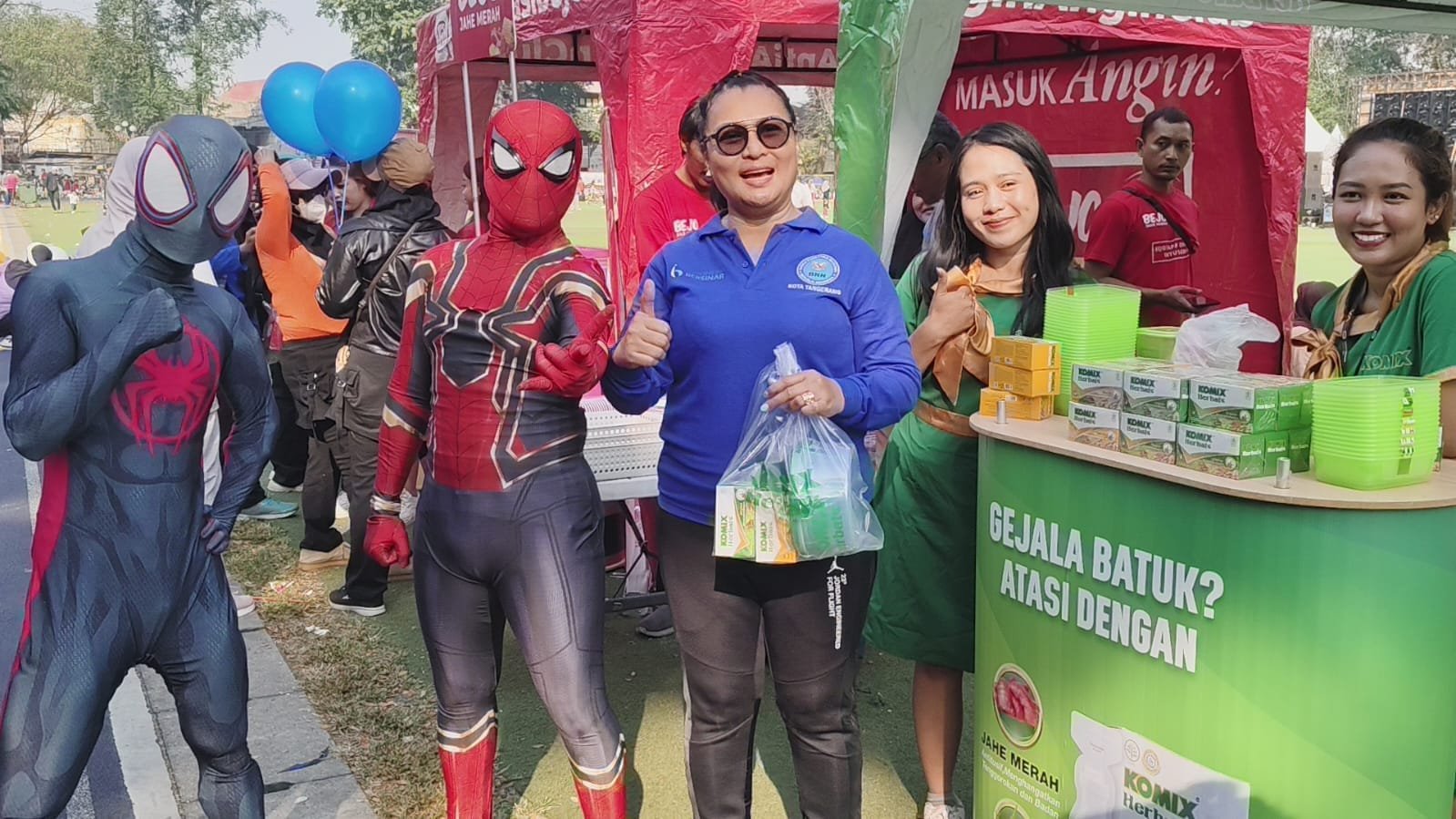 Senam ANANDA BERSINAR Kampanye Hidup Sehat BNNK Tangerang. - thewasesanews.com
