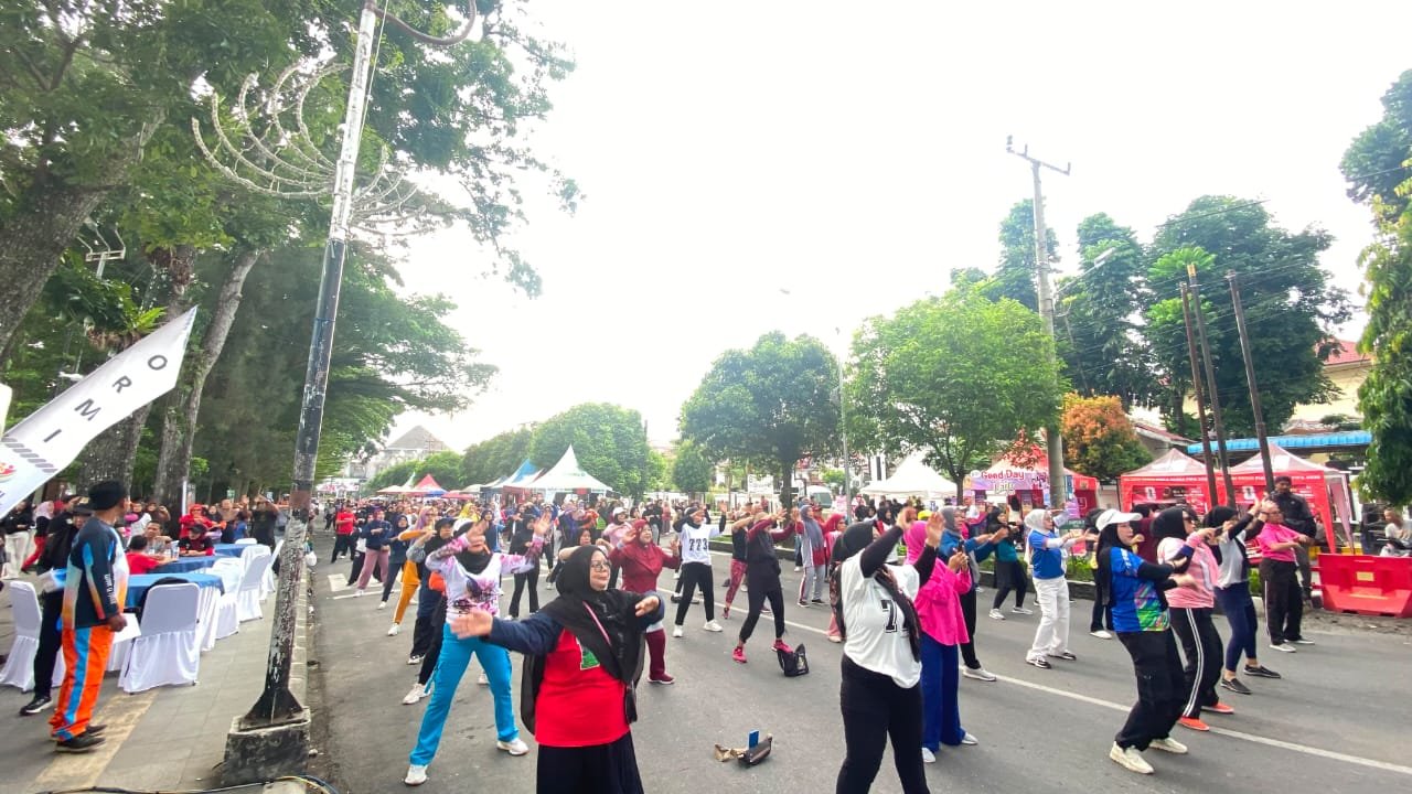KORMI Sukses Gelar Senam Massal Di CFD Pematangsiantar. - thewasesanees.com