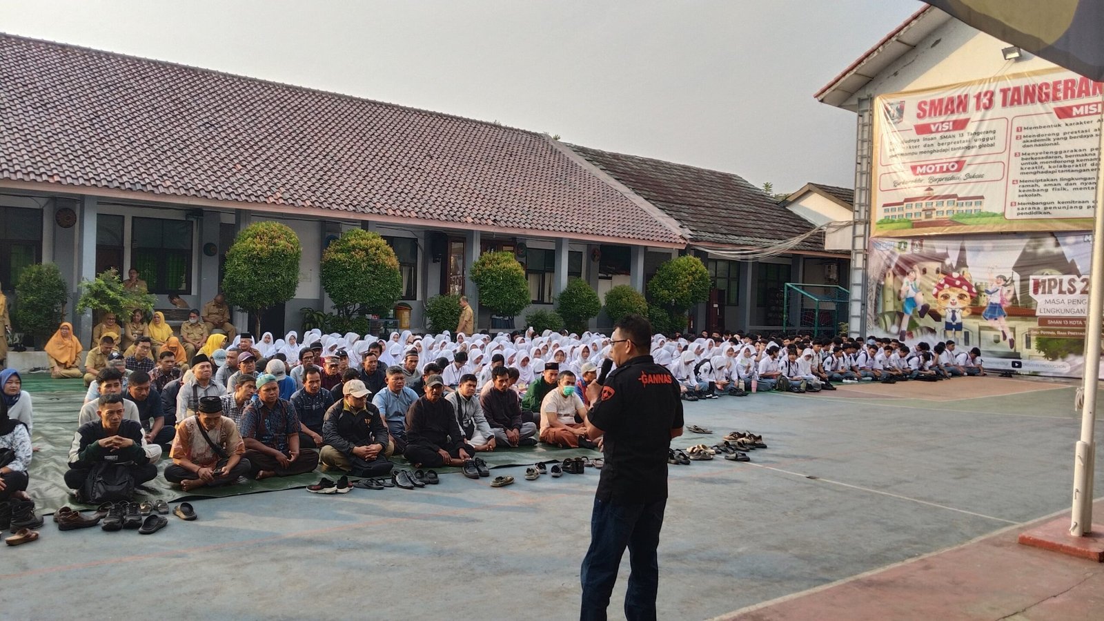 Edukasi Bahaya Narkoba di SMAN 13 Ciledug. - thewasesanews.com