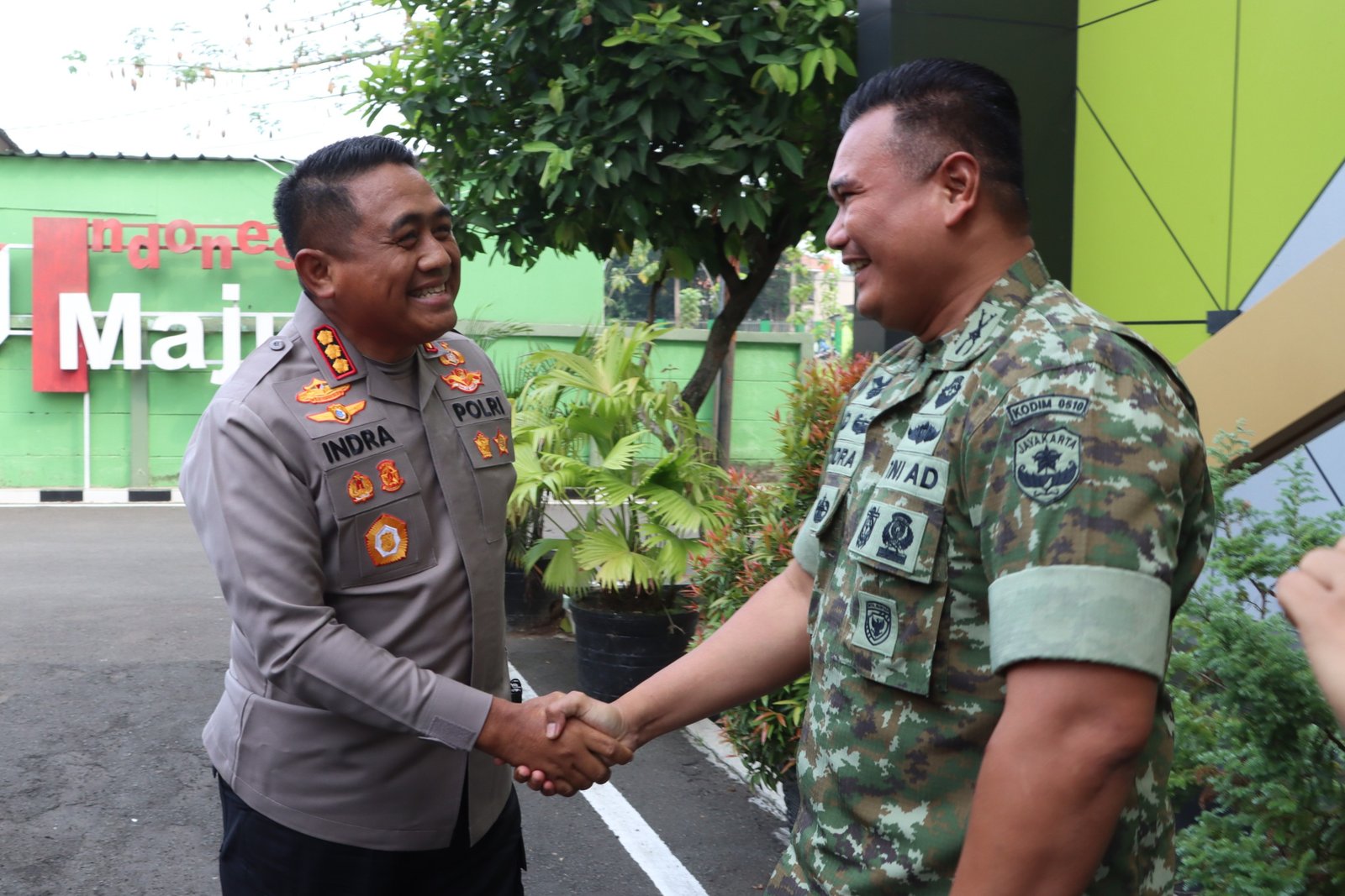 Kapolresta Tangerang Kunjungi Kodim Tigaraksa Perkuat Sinergi. - thewasesanews.com
