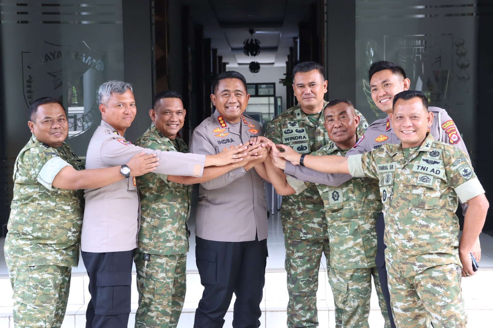 Kapolresta Tangerang Kunjungi Kodim Tigaraksa Perkuat Sinergi. - thewasesanews.com