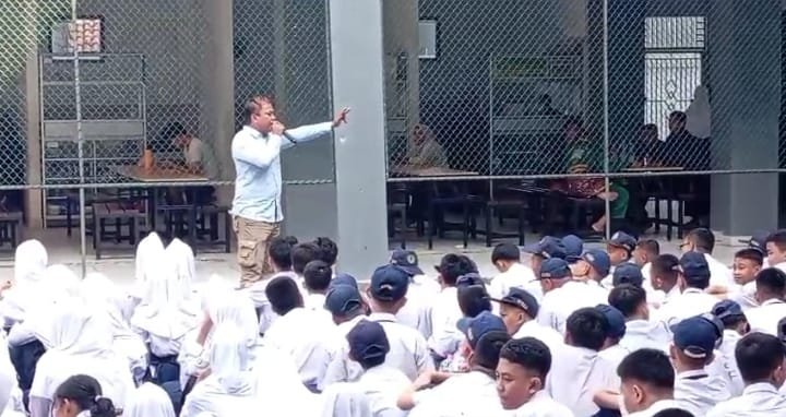 Edukasi FWJI Tangerang Kota di SMPN 34. - thewasesanews.com