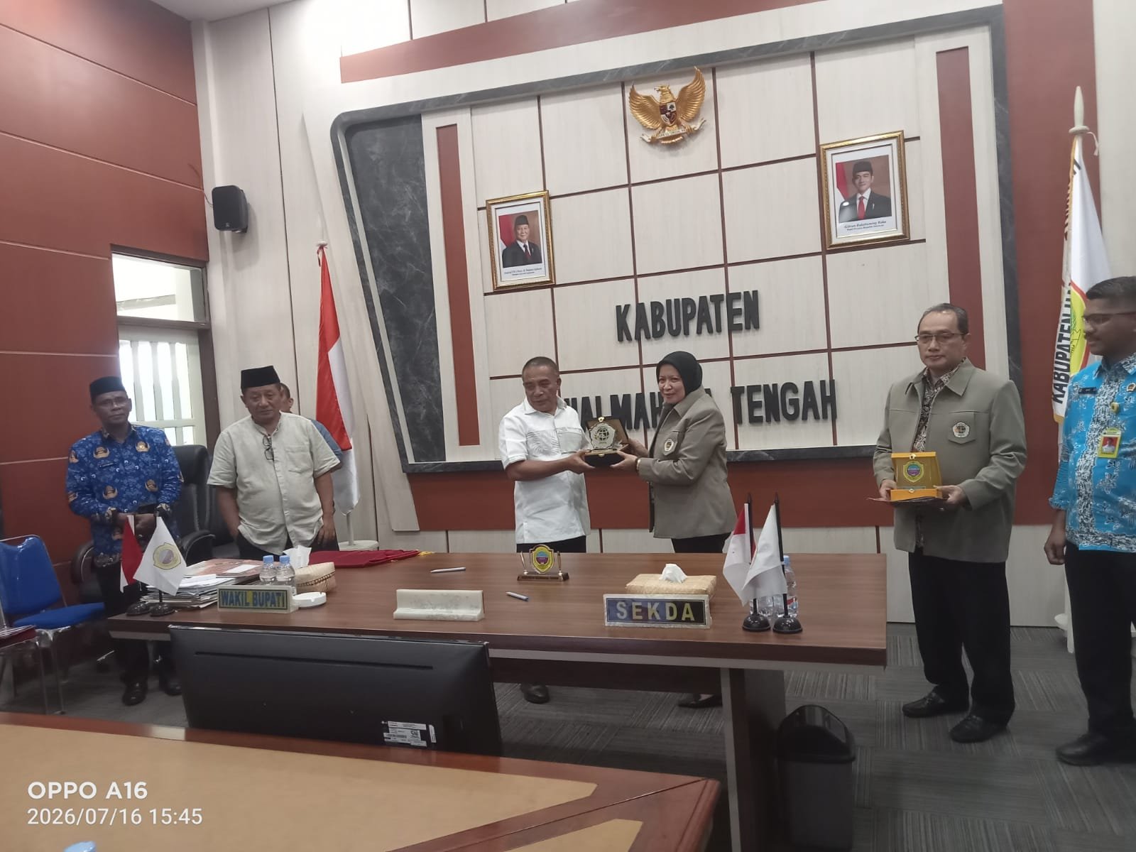 PKS Pemkab Halteng dan STPN Yogyakarta. - thewasesanews.com