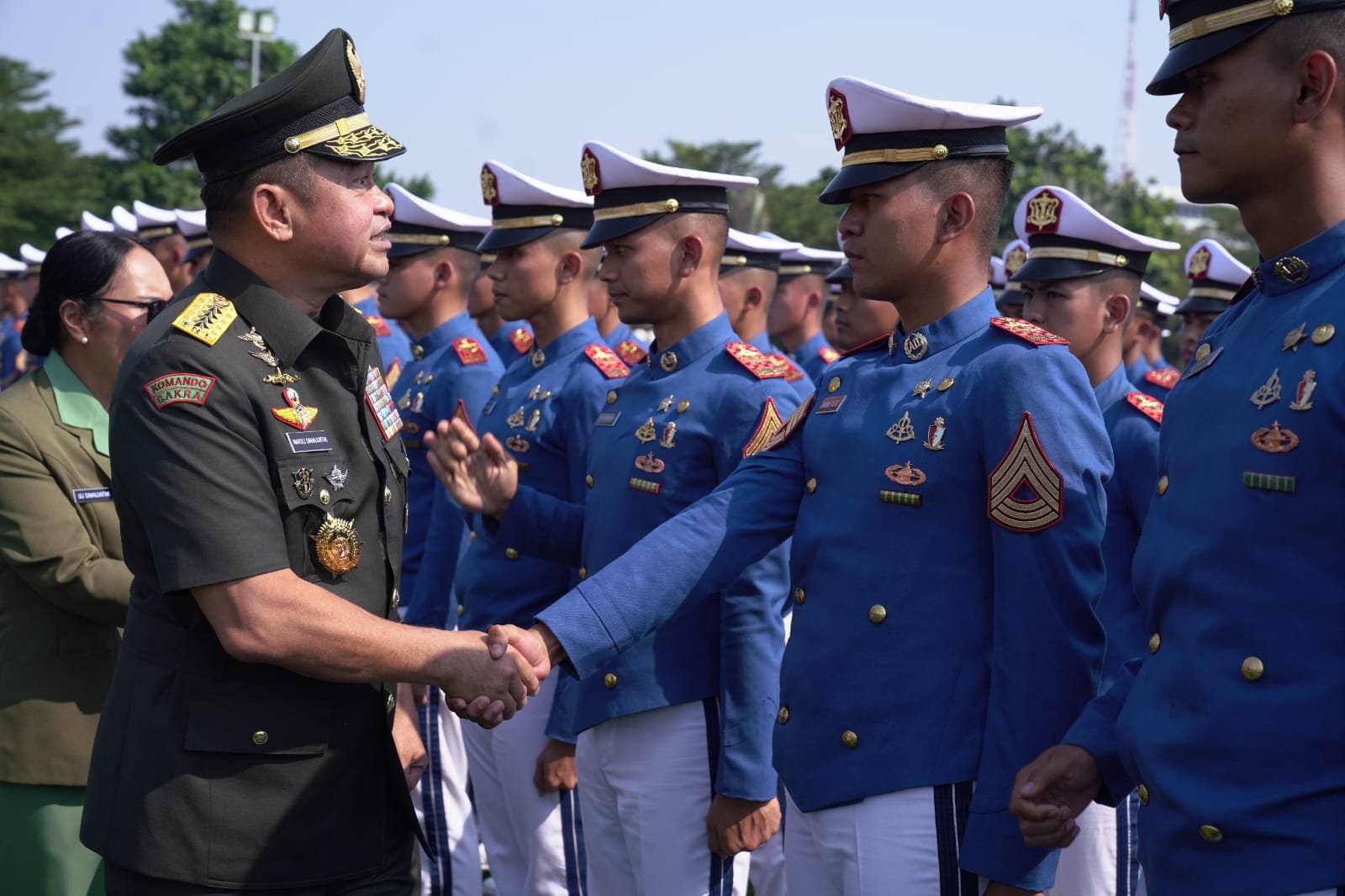 Penutupan Pendidikan Capaja Akademi TNI 2026. - thewasesanews.com