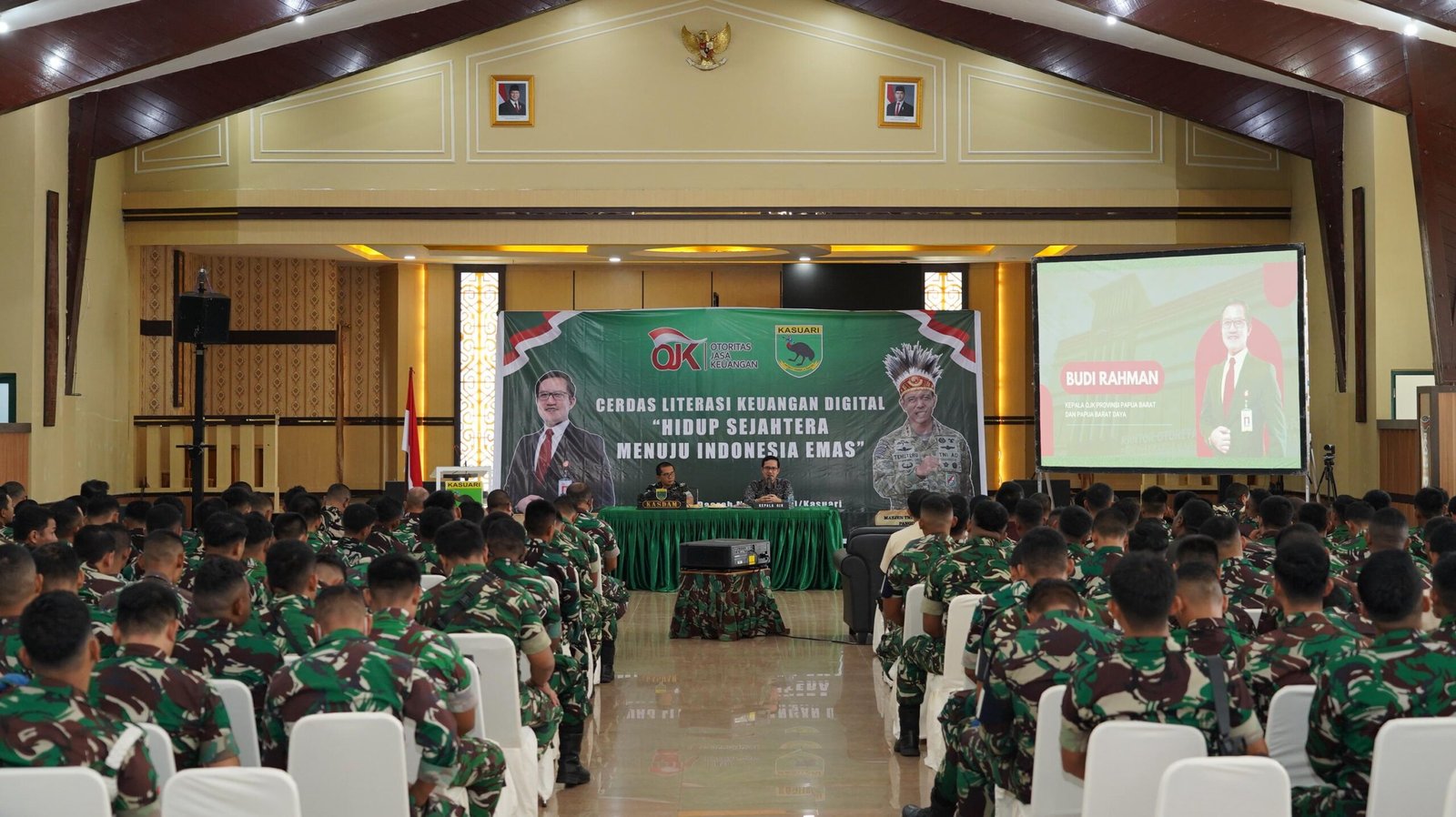 Tingkatkan literasi keuangan Kodam XVIII/Kasuari. - thewasesanews.com