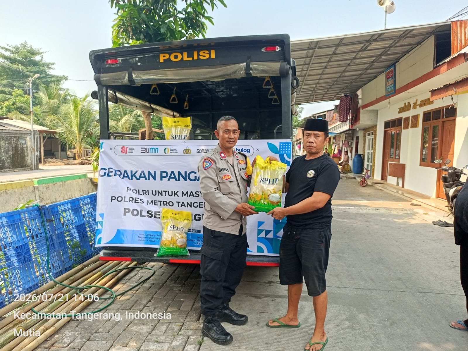 Penjualan Beras Bulog SPHP Polres Metro Tangerang Kota. - thewasesanees.com