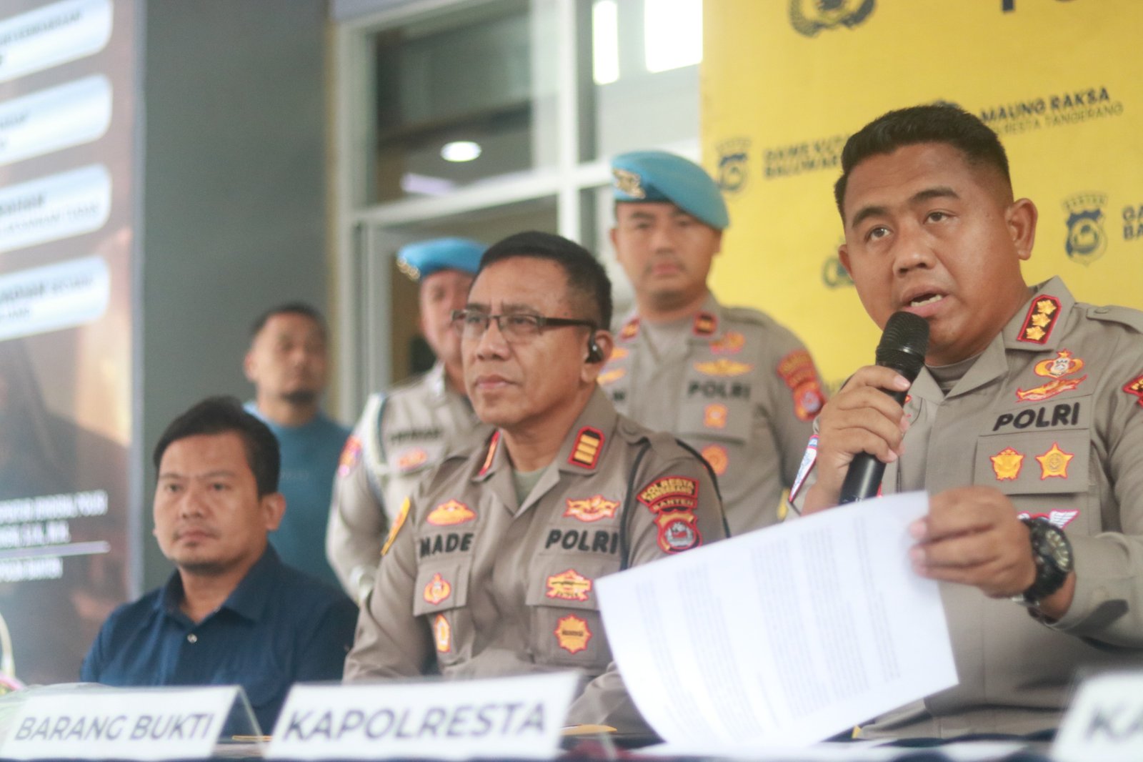 Pelaku Curas di Tigaraksa Diringkus Polresta Tangerang. - thewasesanews.com