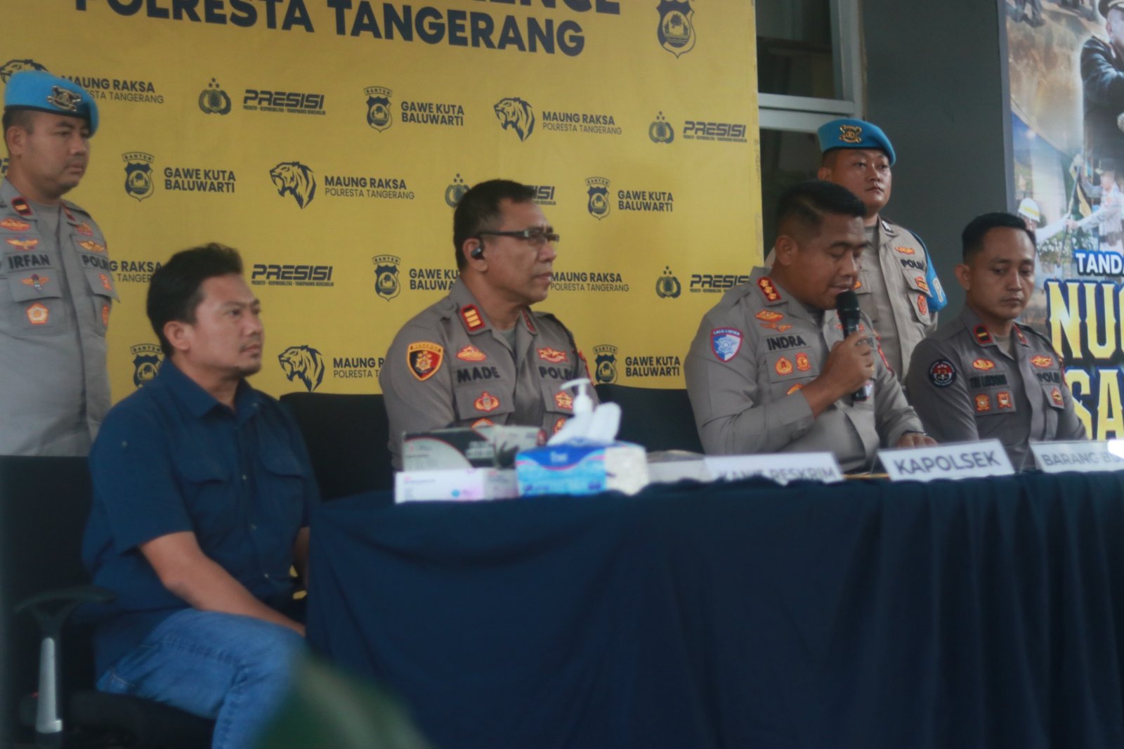 Pelaku Curas di Tigaraksa Diringkus Polresta Tangerang. - thewasesanews.com
