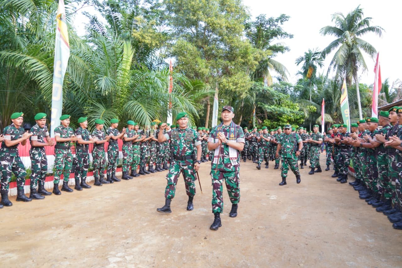 Pangdam I Bukit Barisan Kunjungi Yonif TP 905 Tuan Syah. - thewasesanews.com