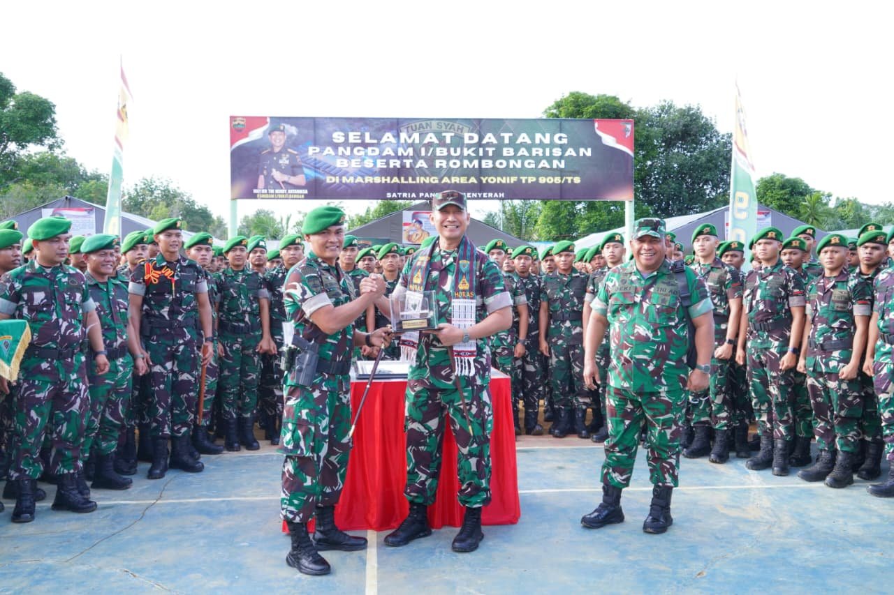 Pangdam I Bukit Barisan Kunjungi Yonif TP 905 Tuan Syah. - thewasedanews.com