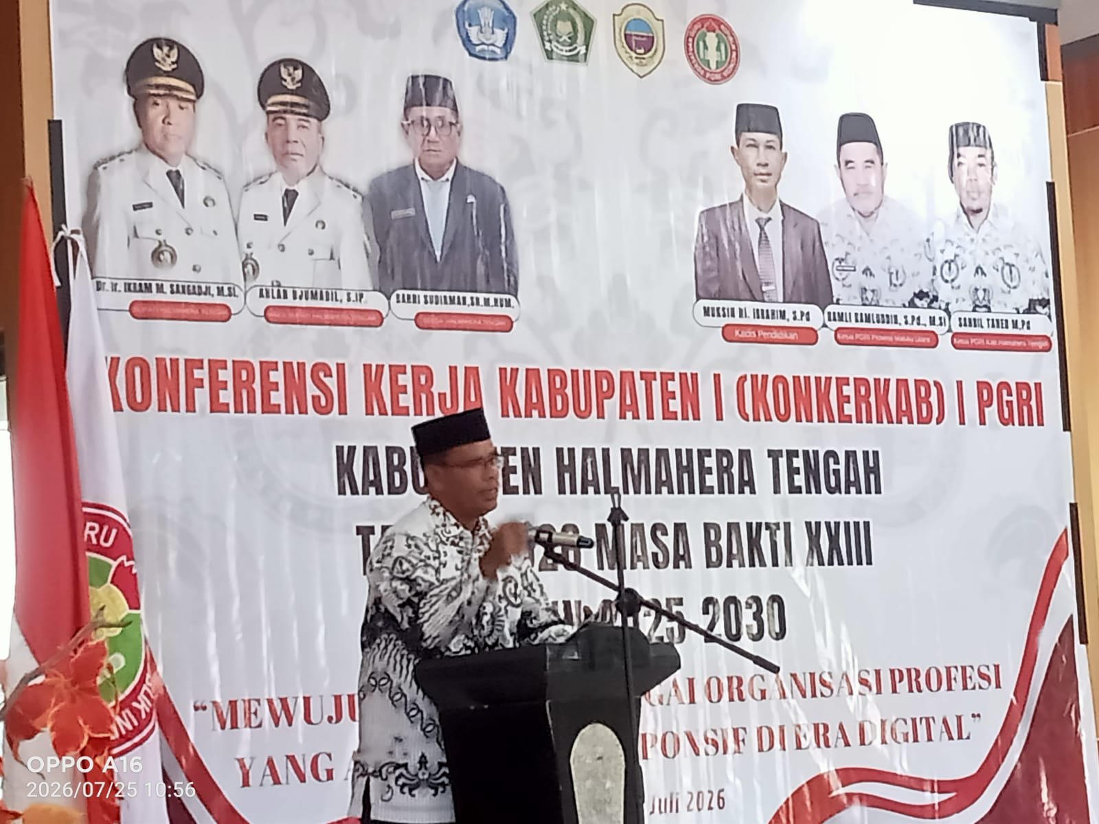 PGRI Halmahera Tengah Gelar Konkerkab I. - thewasesanews.com