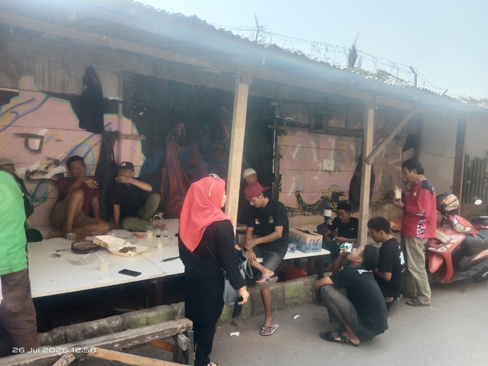 DPC Laskar Banten Kota Tangerang Gelar Kerja Bakti. - thewasesanews.com