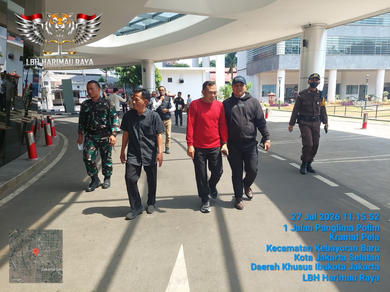 LBH Harimau Raya Gelar Aksi Damai. - thewasesanews.com