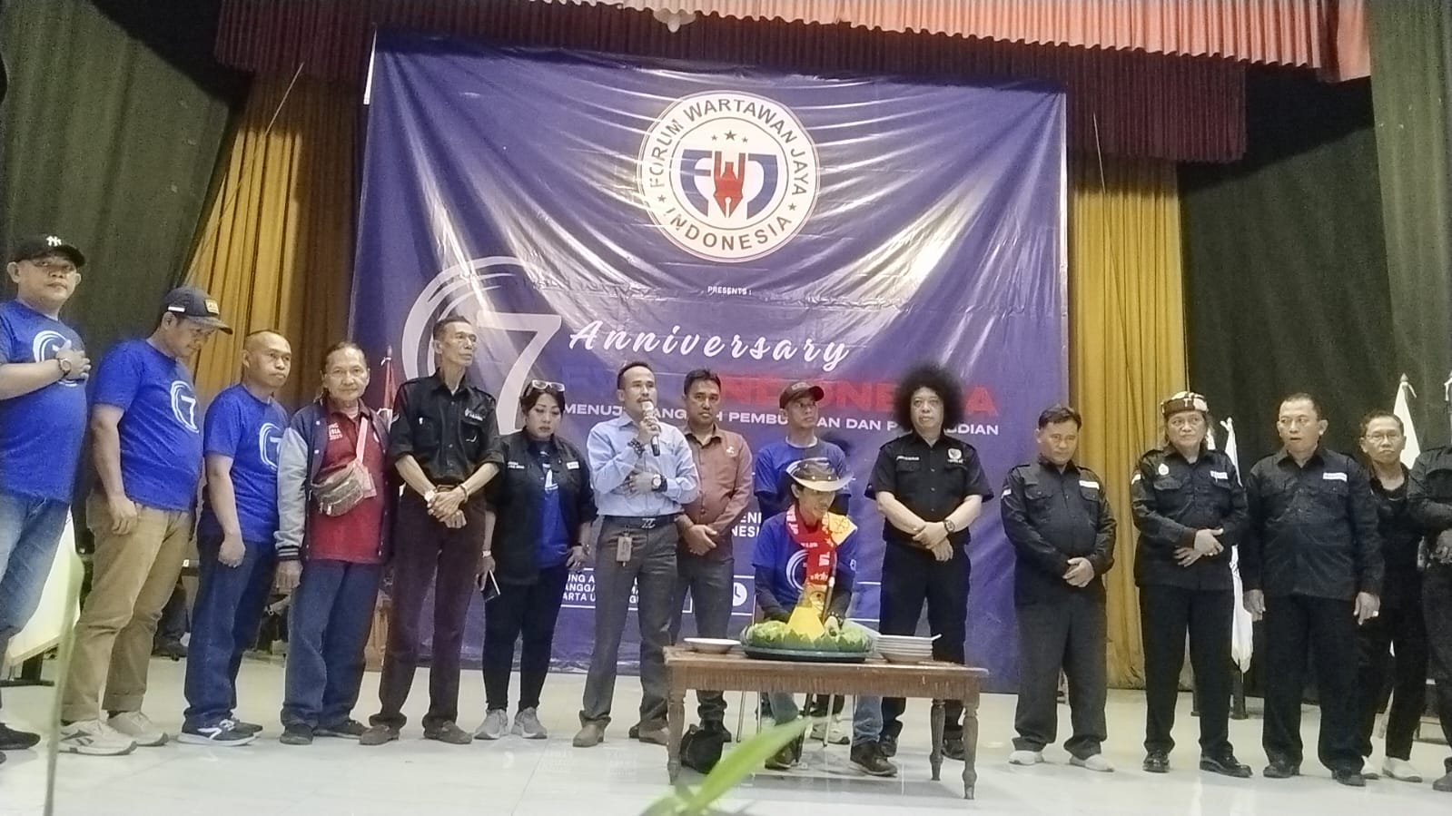 HUT ke-7 FWJ Indonesia Lantik Pengurus Baru. - thewasesanews.com