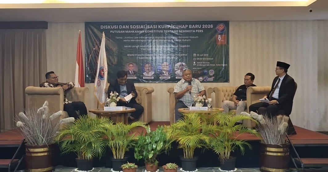 PWOIN Kota Depok Bedah KUHP Baru dan Putusan MK Pers. - thewasesanews.com