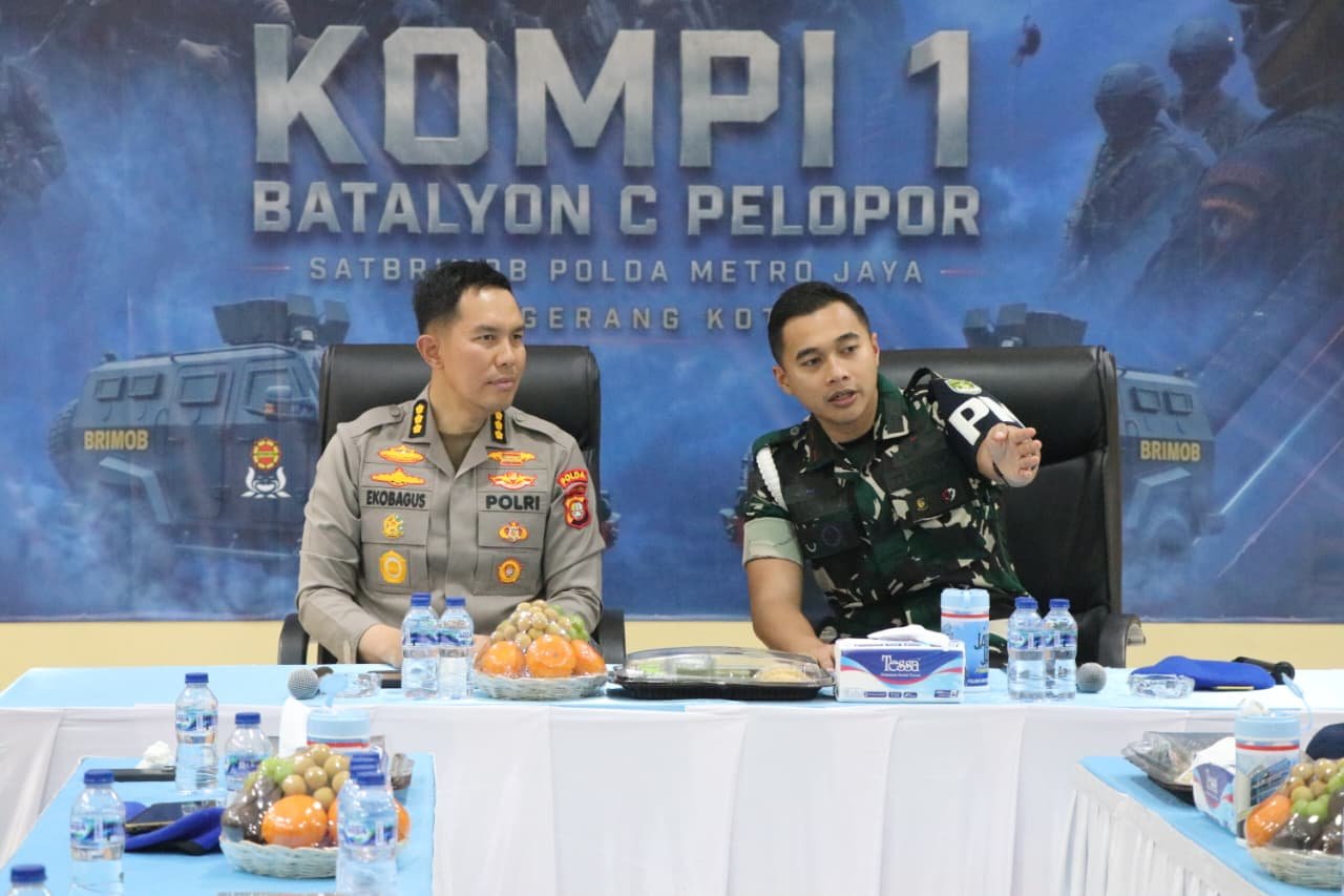 Plh Kapolres Metro Tangerang Kota dan Dandenpom Jaya 1 Tingkatkan Patroli. - thewasesanews.com