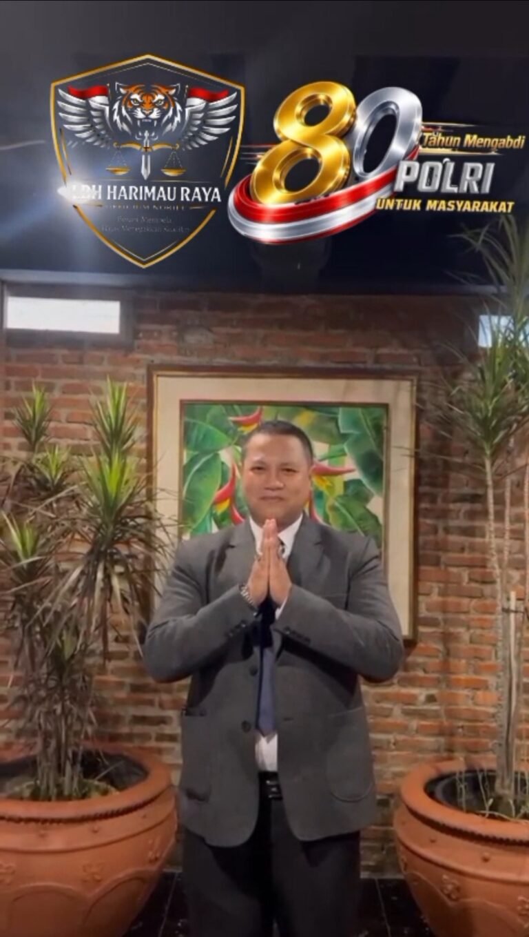 LBH Harimau Raya Beri Ucapan Hari Bhayangkara ke 80. - thewasesanews.com