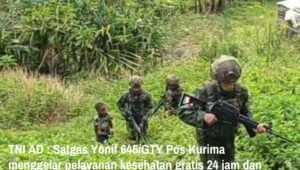 Pelayanan Kesehatan Gratis Satgas Yonif 645 GTY di Yahukimo. - thewasesanees.com