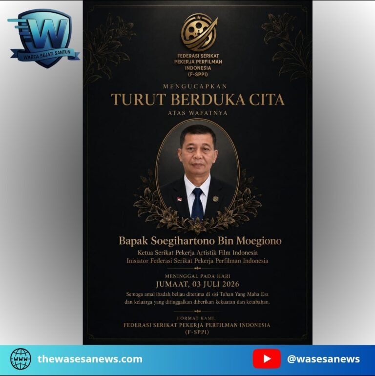 Ketua Serikat Pekerja Artistik Film R Sugihartono Wafat. - thewasesanews.com
