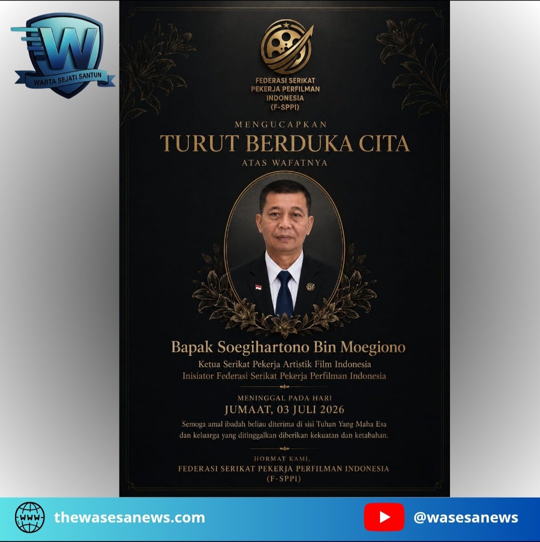 Ketua Serikat Pekerja Artistik Film R Sugihartono Wafat. - thewasesanews.com