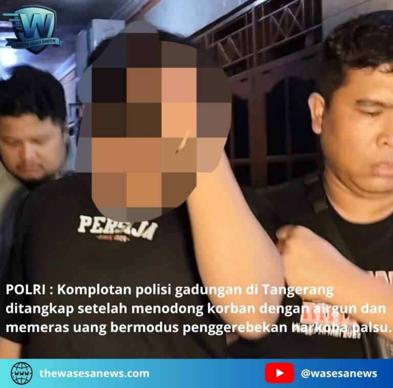 Polisi Gadungan di Tangerang Ditangkap Polsek Jatiuwung. - thewasesanews.com