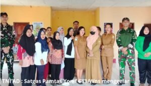 Satgas Yonif 643/Wns Gelar Posyandu Balita di Papua. - thewasesanews.com