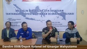 Komsos 4 Pilar Kodim Depok Perkuat Sinergi Insan Pers. - thewasesanews.com