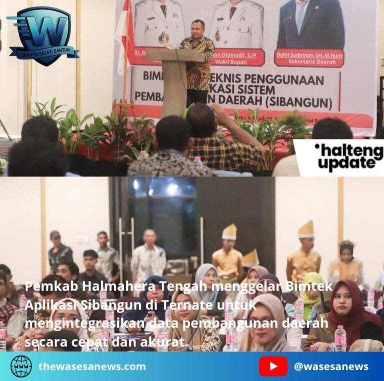 Pemkab Halmahera Tengah Gelar Bimtek Aplikasi Sibangun. - thewasesanews.com