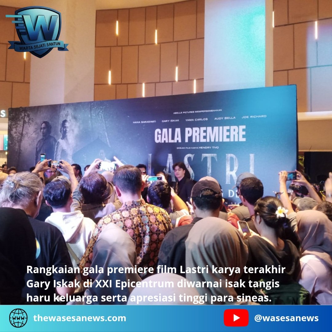 Film Lastri Karya Terakhir Gary Iskak Resmi Dirilis. - thewasesanews.com