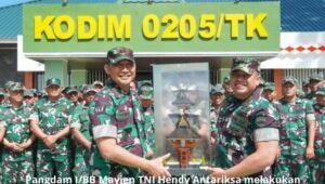 Kunjungan Kerja Pangdam I/BB Ke Kodim Tanah Karo. - thewasesanews.com