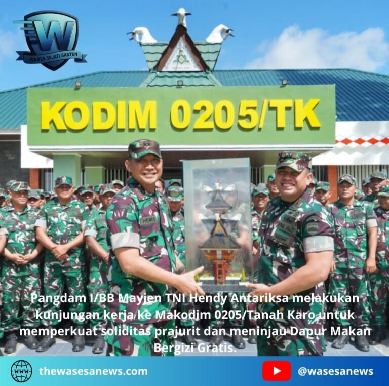 Kunjungan Kerja Pangdam I/BB Ke Kodim Tanah Karo. - thewasesanews.com