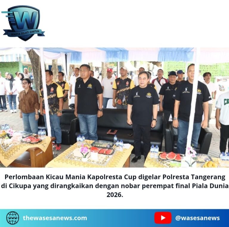 Kicau Mania Kapolresta Cup Polresta Tangerang Meriah. - thewasesanews.com