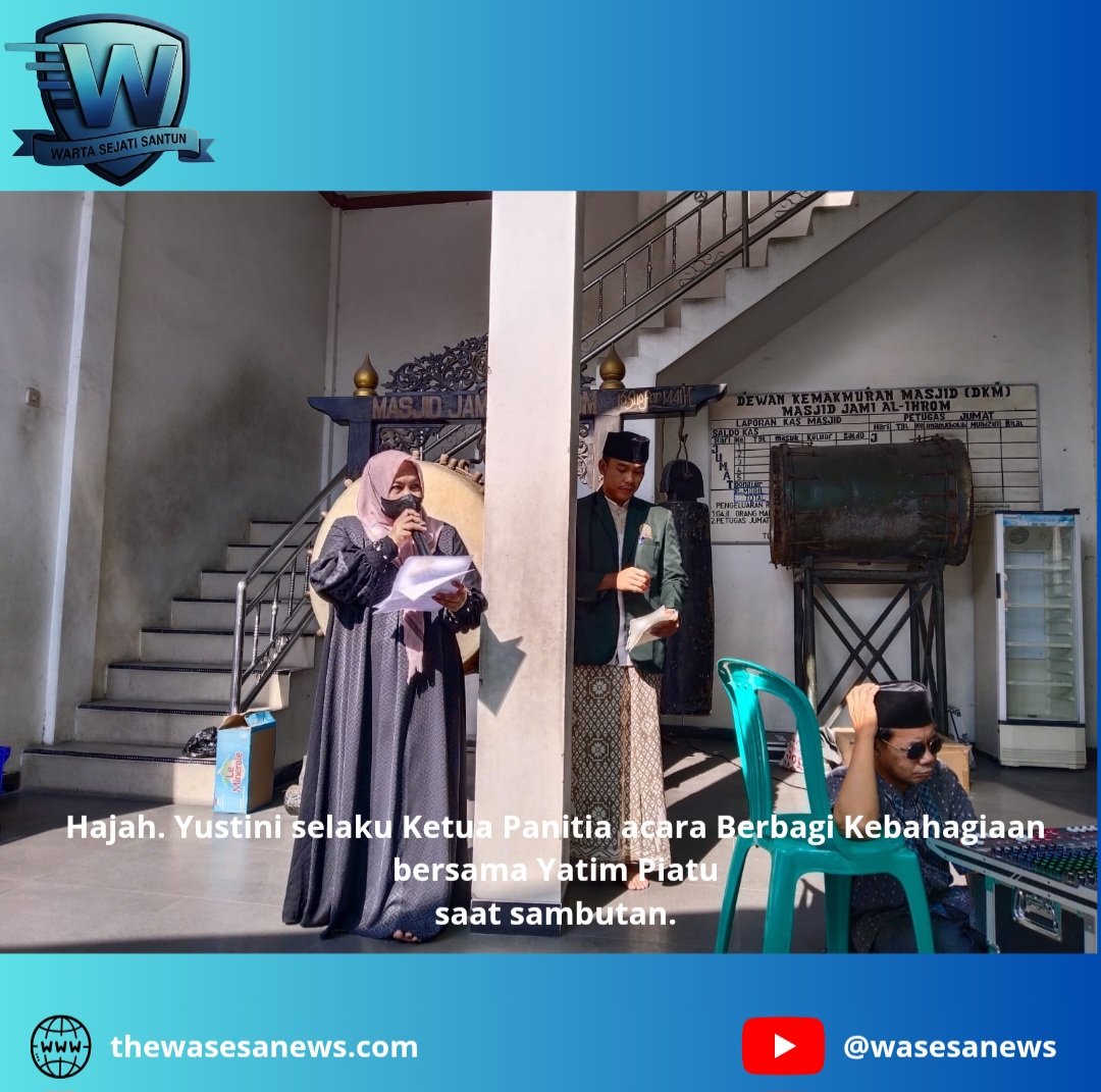 Santunan Yatim Piatu Kalideres Di Masjid Jami Al Ihrom. - thewasesanews.com