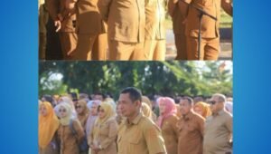 Sekda Tekankan Disiplin ASN Halmahera Tengah Saat Apel Pagi. - thewasesanews.com