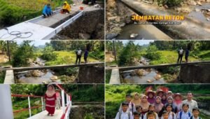 Jembatan Beton Non Bencal Lemah Duhur Selesai Dibangun. - thewasesanews.com