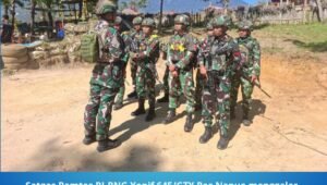 Satgas Yonif 645 GTY Gelar Pelayanan Kesehatan di Napua. - thewasesanews.com