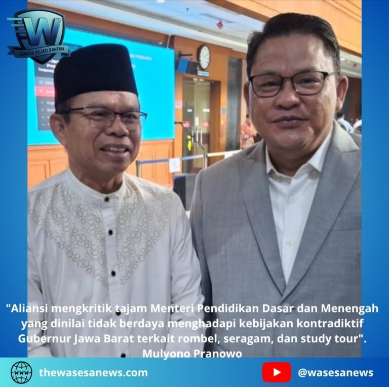 Menteri Pendidikan Dasar dan Menengah Hadapi Pembangkangan Jabar. - thewasesanews.com