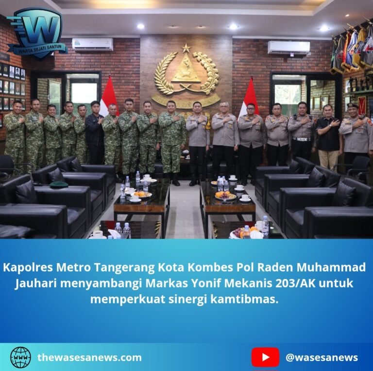 Sinergi Kapolres Tangerang Kota dan Yonif 203. - thewasesanees.com
